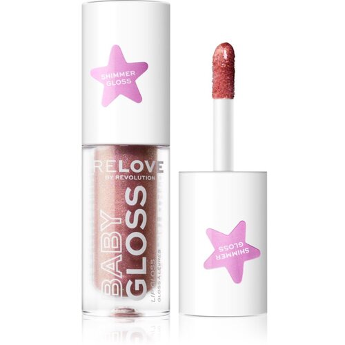 Revolution Relove Baby Gloss Shimmer bleščeči sijaj za ustnice odtenek Shimmer Twilight 1.8 ml Cene