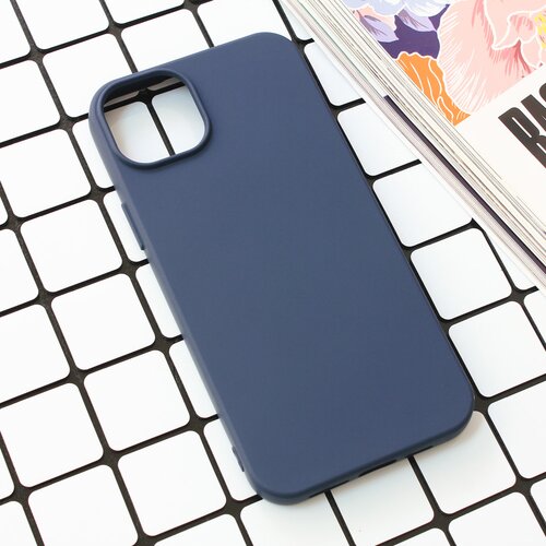  Maska nano silikon za iphone 15 plus 6.7 tamno plava Cene