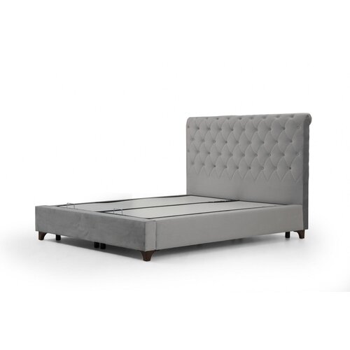 Hanah home Bračni krevet Deluxe 140 x 200 Grey Cene