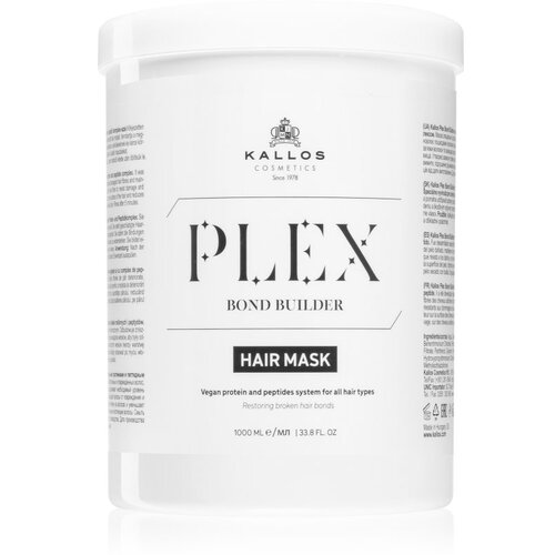 Kallos Plex Hair Mask regeneracijska maska za poškodovane in kemično obdelane lase 1000 ml Cene
