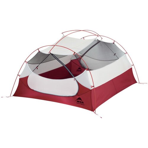 Moser MSR Mutha Hubba NX 3 person(s) Grey, Red Group tent Slike