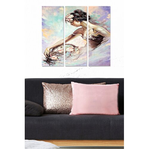Wallity MDF16170661 Multicolor Decorative MDF Painting (3 Pieces) Cijene