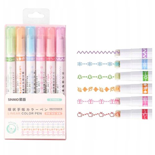  Set od 6 markera s različitim ukrasnim uzorcima 3 Cijene