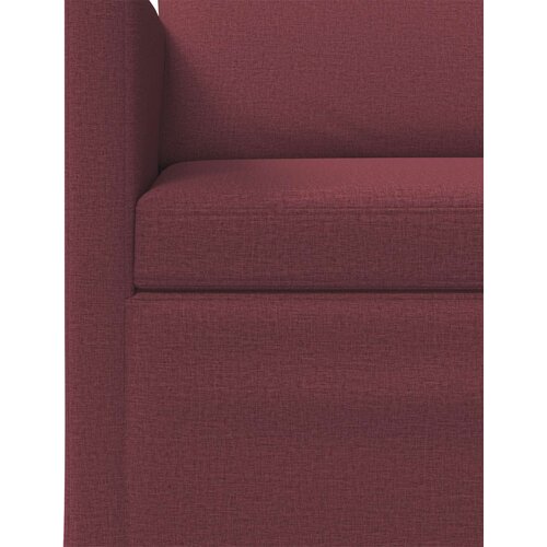  Fotelja Vinska crvena 70 x 81 x 82 cm Tkanina Slike