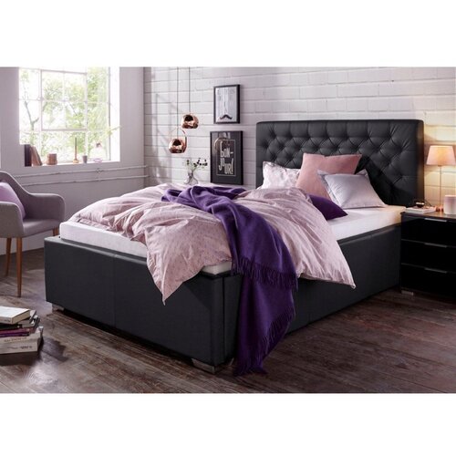  Krevet SANDRA 160x200 (crna) Slike