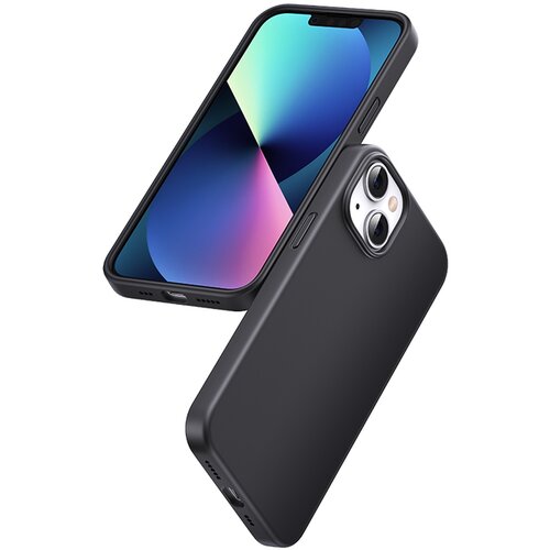 Ugreen Fleksibilen silikonski ovitek za telefon iPhone 14 Plus Protective Case črn, (21522057) Slike