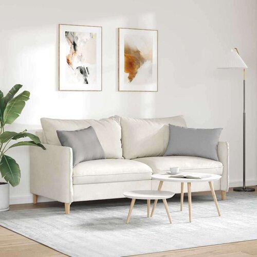 VidaXL jastučići za sofu 2 pcs siva 60 x 40 cm tkanina Slike
