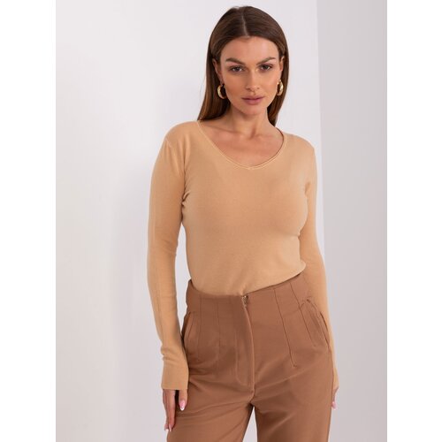 BLUOLTRE Sweater-PM-SW-WB92918B.57-camel Cene