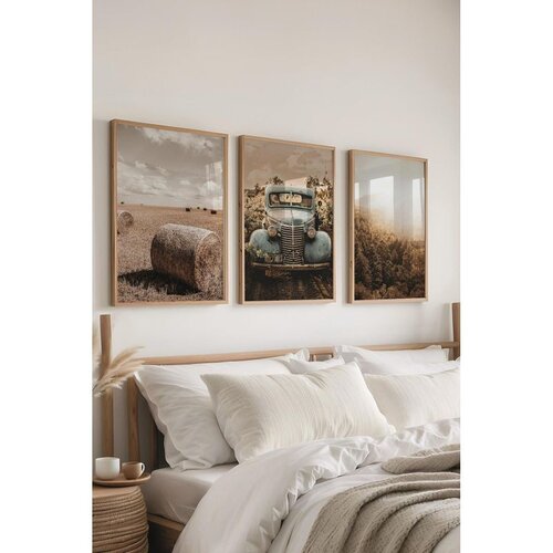 WALLXPERT Č-300352 - 3040 set dekorativnih slika u vi&scaron;e boja (3 komada) Cene