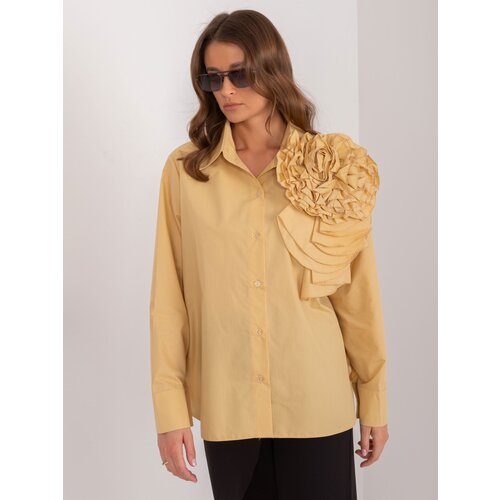 LAKERTA Shirt-LK-KS-509612.28-dark yellow Cene