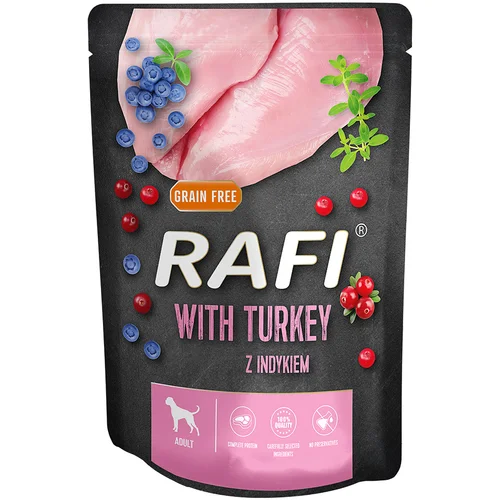 Rafi Dog 10 x 300 g - Puretina