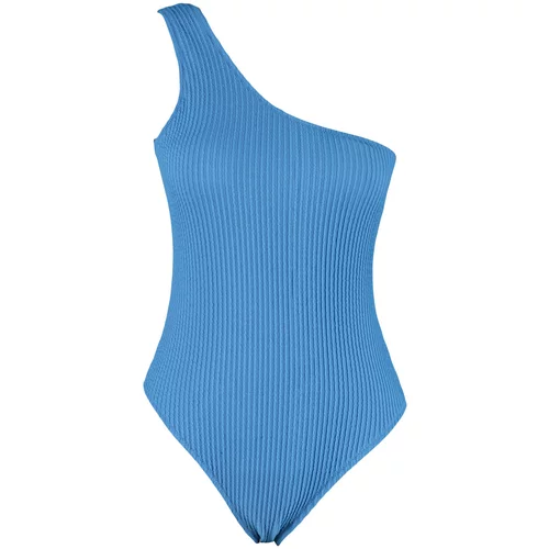 Trendyol Swimsuit - Blue - Textured