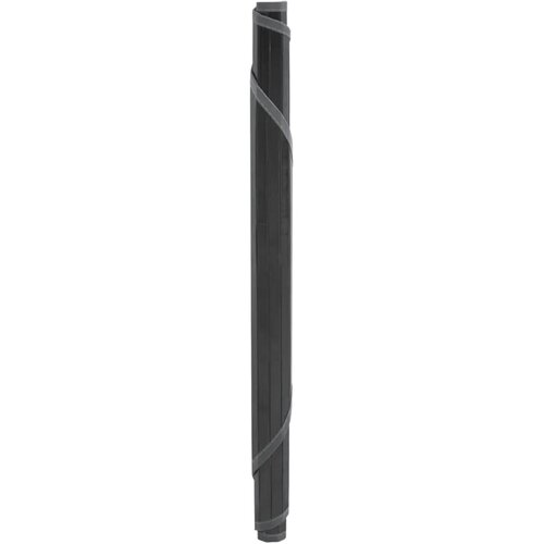  Okrugli tepih sivi 60 cm bambus - Siva 60 cm Slike