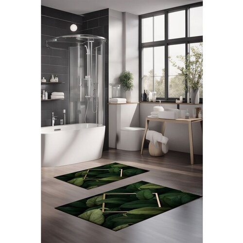  CT-5338 multicolor bathmat set (2 pieces) Cene