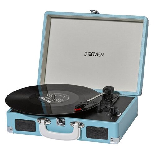 Denver USB Gramofon sa ugrađenim zvučnicima VPL-120 Plava Slike