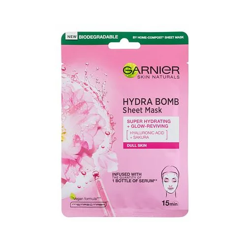 Garnier skinactive moisture bomb sakura hidratantna maska za lice 1 kom