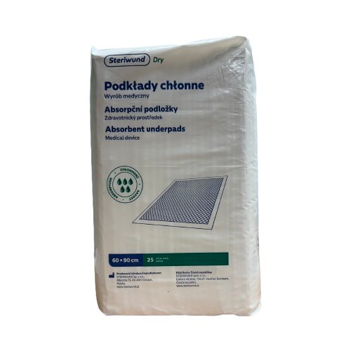 STERIWUND Upijajuća podloga za inkontinenciju 60cm x 90cm/25 kom Slike