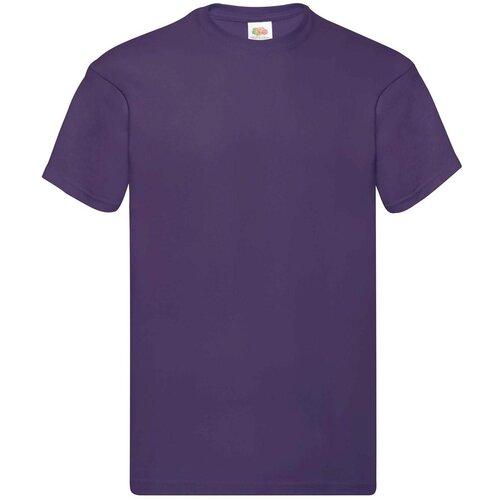 Fruit Of The Loom Purple T-shirt Original Slike
