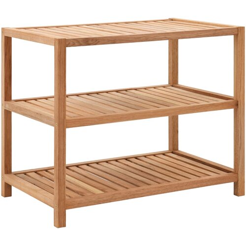 VidaXL Kopalni&amp;scaron;ka polica iz trdne orehovine 65x40x55 cm Slike