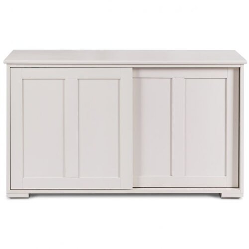  Ormar s kliznim vratima, bež, dim. 106,5 x 33 x 60 cm. Slike