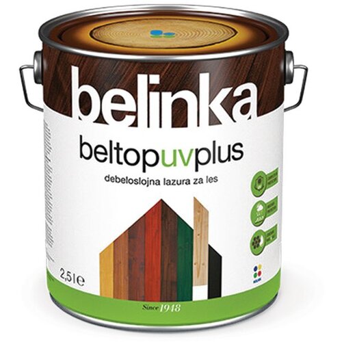 Belinka Lazura za zaštitu drva Beltop UV plus (Boja: Palisandrovina, 2,5 l) Cijene