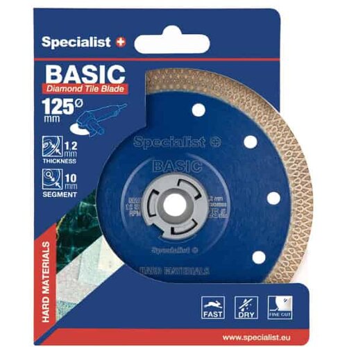  Dijamantna ploča Basic 125×1,2×22 Cijene