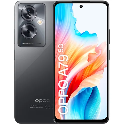 Oppo A79 5G Dvojna SIM 8GB/256GB (Črna) pametni telefon, (21510945)