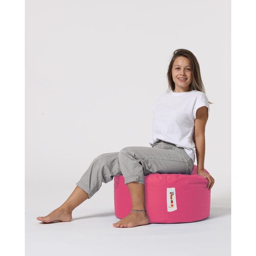 Atelier Del Sofa tabure round pouf pink Cene