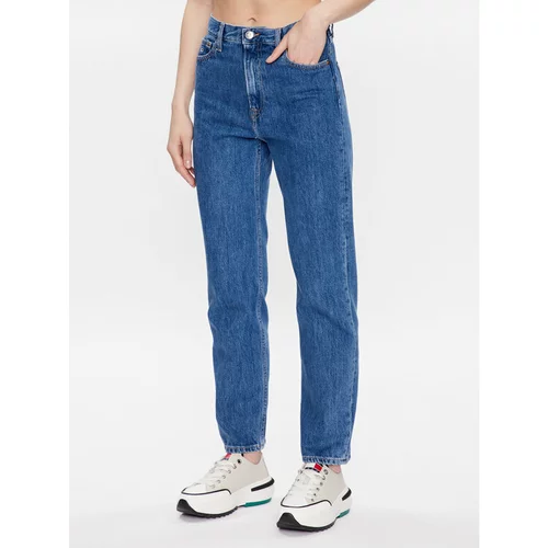 Tommy Jeans Jeans hlače Julie DW0DW15738 Modra Straight Fit