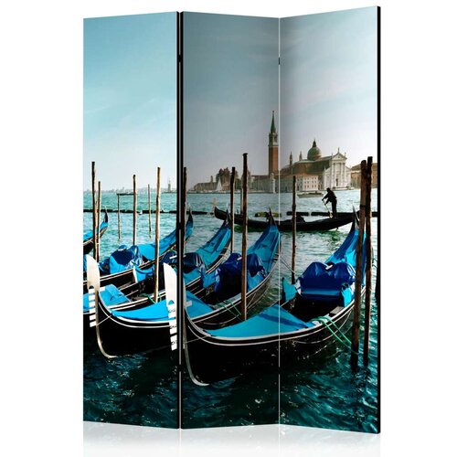  Paravan u 3 dijela - Gondolas on the Grand Canal Venice [Room Dividers] 135x172 Cene