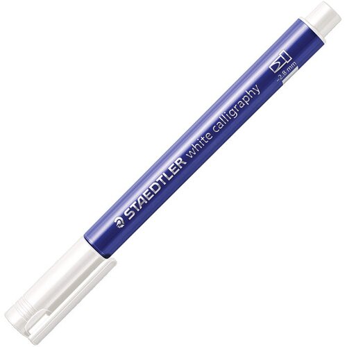 Marker nepermanentni 2,8mm metallic calligraphy staedtler 8325-0 bijeli Cijene