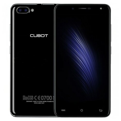 Cubot Rainbow 2 Crni 5 IPS,QC 1.3 GHz/1GB/16GB/13&5Mpix/Android 7.0 mobilni telefon Slike