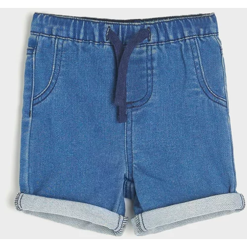 Sinsay - Kratke hlače iz džinsa - Mornarsko modra