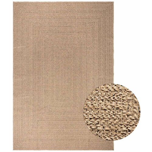 VidaXL Tepih ZIZUR 200 x 290 cm s izgledom jute unutarnji i vanjski Slike