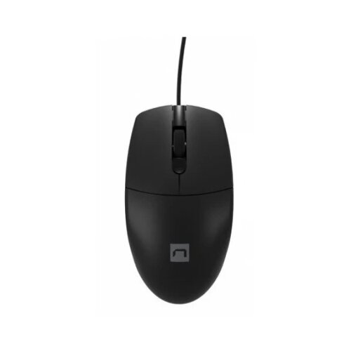 Natec RUFF 2, Optical Mouse 1000 DPI, 3 Buttons, USB, Black, Cable 1,5m Cene