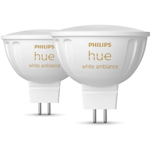 Philips Pametne žarulje u setu 2 kom GU 5,3, 5 W White ambiance &amp;ndash; Slike