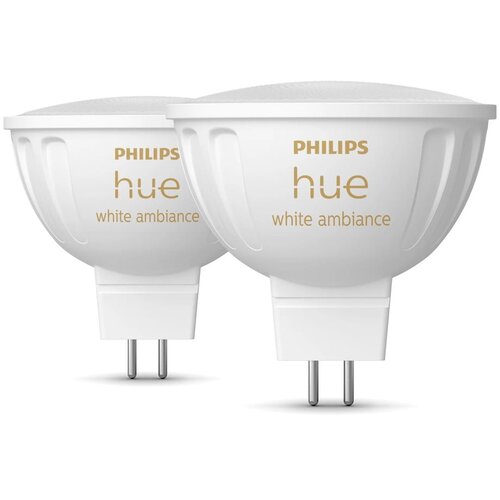 Philips SET 2x LED prigu&scaron;iva sijalica Philips Hue WA GU5,3/MR16/5,1W/12V 2200-6500K Cene