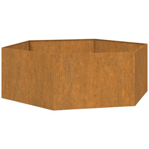 Maison Chic Cvetlično korito - Cvetlični Lonec zarjavelo 138x120x45 cm corten jeklo, (21790118) Cene