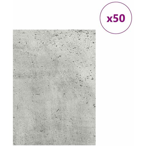Dekor Paneli 50 pcs Betonski sivi 15 x 21 x 0.27 cm Slike