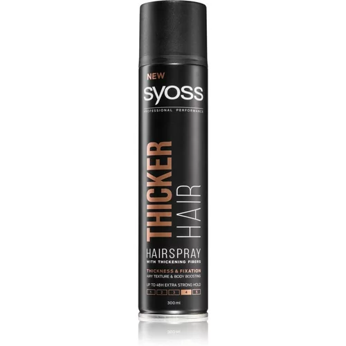 Syoss Thicker Hair lak za kosu s dodatno pojačanim učvršćivanjem 300 ml