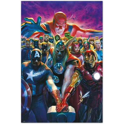 Marvel PLAKAT LOS VENGADORES - 10 ALEX ROSS, (20837281) Cene