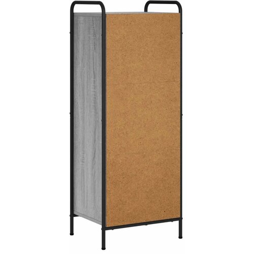  Ormarić za knjige 55 5 x 33 x 174 cm Konstruirano drvo - Siva Sonoma 80 x 33 x 174 cm Slike