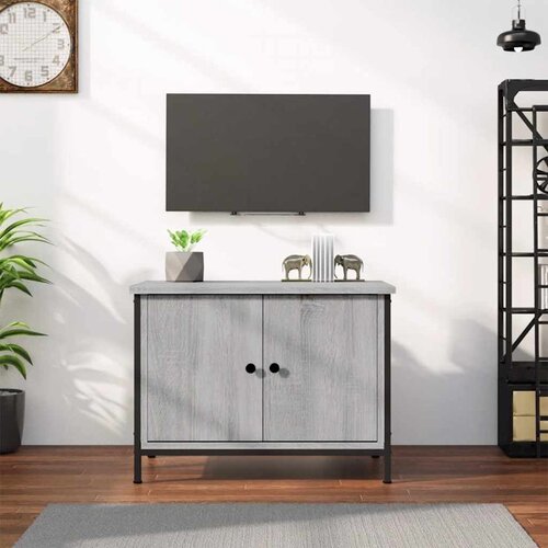 TV ormarić s vratima boja hrasta 60x35x45 cm konstruirano drvo Cijene