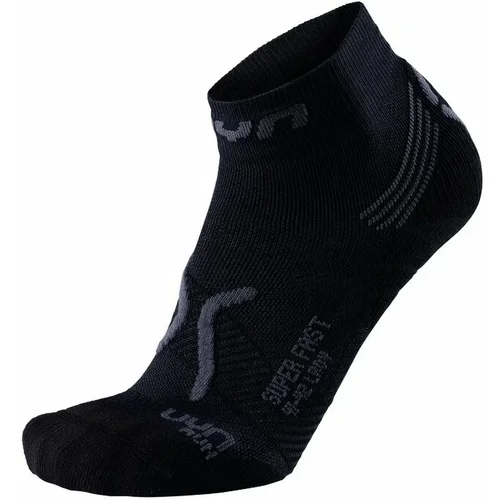 UYN Dámské ponožky RUN SUPER FAST SOCKS Black/Anthracite