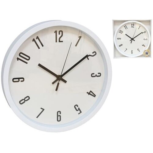  ZIDNI SAT FANNIE 30CM BIJELI Cene