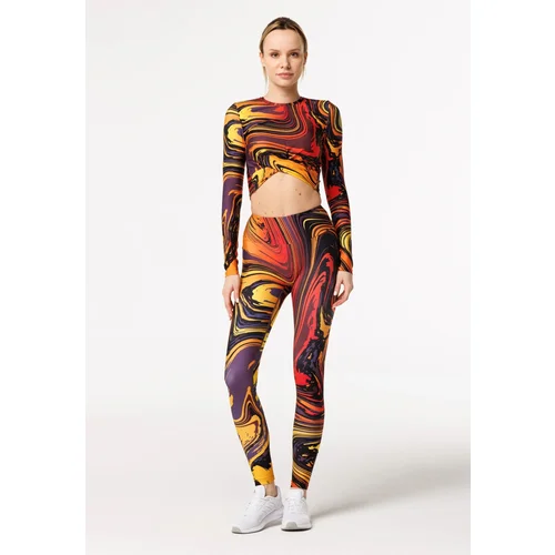 Bittersweet Paris Woman's en Split Spark Leggings CPW-LEG-SPARK-Print BSP185