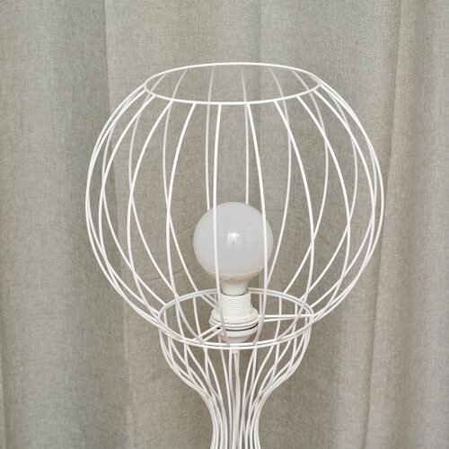  podna lampa mercure 1xE27/15W/230V bela Slike