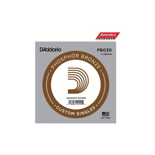  ŽICA ZA GITARU D’Addario PB030, phosphor bronze Cene