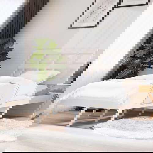 Furnova Posteljni okvir bel iz borovine 120x200 cm, (21934735) Slike
