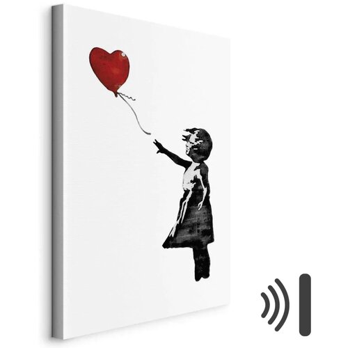  Slika - Banksy: Girl with Balloon (1 Part) Vertical 40x60 Akustična Cene